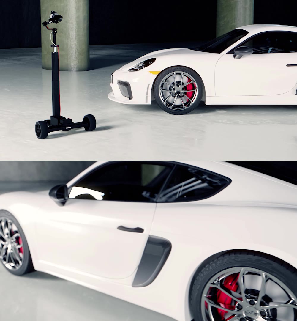 Axis 1.0 wheeled camera-motion setup